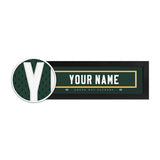 Green Bay Packers Custom Print Name Plate
