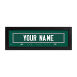 New York Jets Custom Print Name Plate