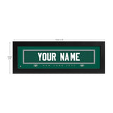 New York Jets Custom Print Name Plate