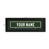 Green Bay Packers Custom Print Name Plate