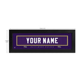 Baltimore Ravens Custom Print Name Plate