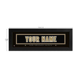 New Orleans Saints Custom Print Name Plate