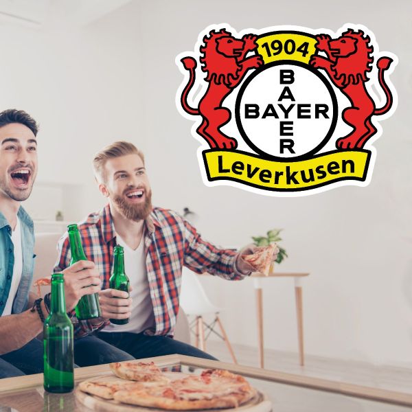 Soccer Wall Decals - Germany Soccer Team Logos - Bayer Leverkusen