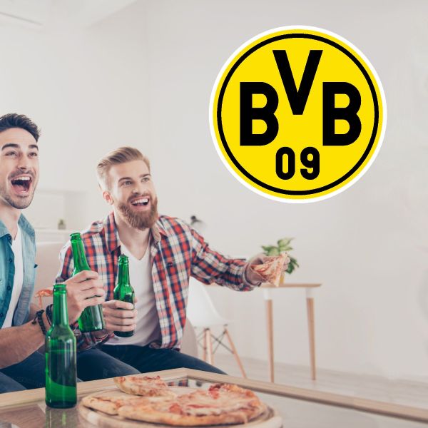 Soccer Wall Decals - Germany Soccer Team Logos - Borussia Dortmund