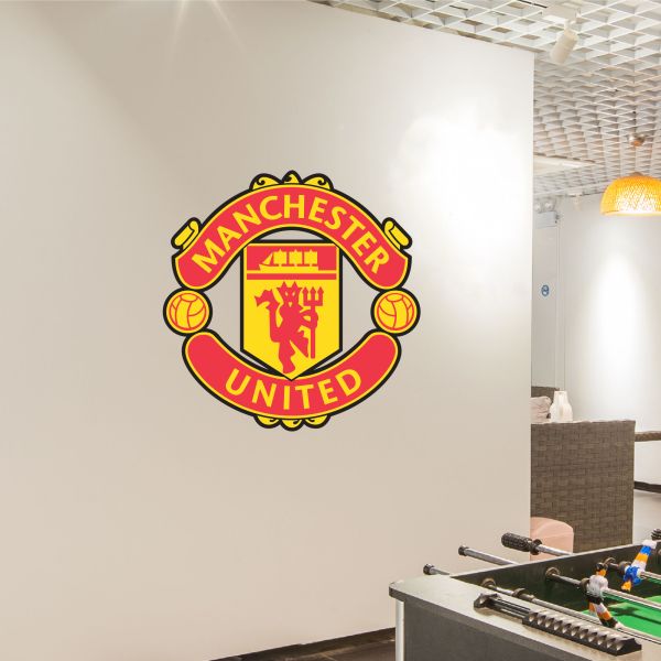 Sports Team Wall Decal - Manchester United Soccer Club
