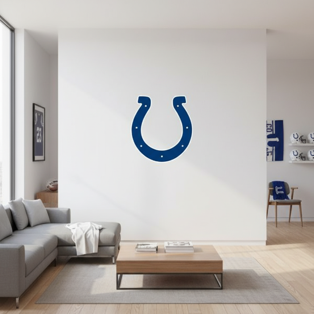 Indianapolis Colts Football Team Logo - Sports Team Wall Decal