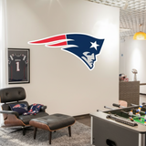 New England Patriots Football Team Logo - Sports Team Wall Decal