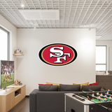 San Francisco 49ers Football Team Logo - Sports Team Wall Decal