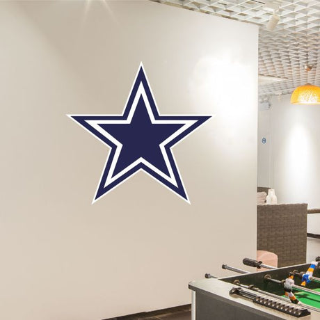 Cowboys Football Team Logo - Sports Team Wall Decal