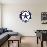 Dallas Cowboys Emblem Football Team - Sports Team Wall Decal