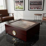 Personalized Cigar Humidor - Washington Redskins Football Sports Team Logo Design