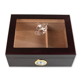 Personalized Cigar Humidor - Engraved Georgia Tech Yellow Jackets Team Logo Design