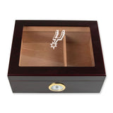 Personalized Cigar Humidor - Engraved San Antonio Spurs Basketball Team Logo Design
