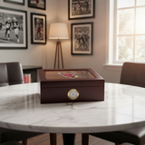 Arizona Cardinals Football Full Color Team Logo - Cigar Humidor