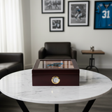 Carolina Panthers Football Full Color Team Logo - Cigar Humidor