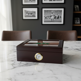 New York Jets Football Full Color Team Logo - Cigar Humidor