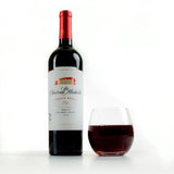 Custom Engraved Alpha Epsilon Phi -  Slanted Top Wine Decanter With Wine Glasses