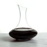 Custom Engraved Alpha Delta Pi -  Slanted Top Wine Decanter With Wine Glasses