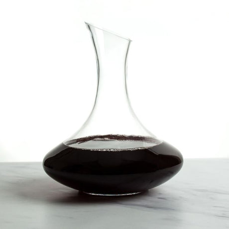 Custom Engraved Alpha Epsilon Phi -  Slanted Top Wine Decanter With Wine Glasses