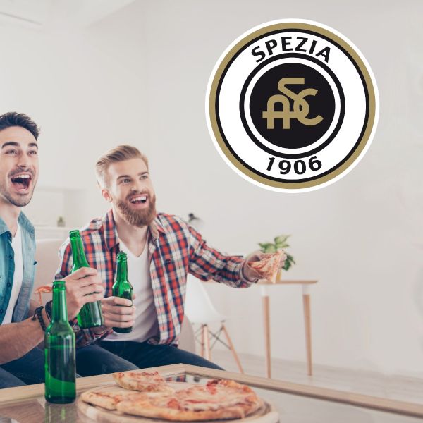 Soccer Wall Decals - Serie A League Italy	 Soccer Team Logos - Spezia Calcio