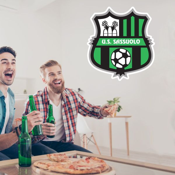 Soccer Wall Decals - Serie A League Italy	 Soccer Team Logos - US Sassulolo Calcio