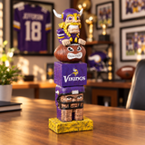 Minnesota Vikings Tiki Totem Garden Statue - 16" Resin Indoor & Outdoor Decor
