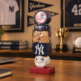 New York Yankees Tiki Totem Garden Statue - 16" Official MLB Outdoor & Indoor Decor