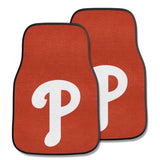Philadelphia Phillies 2-Piece Vehicle Floor Mat Set, 18x27 Inch