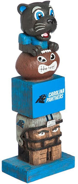 Carolina Panthers Tiki Totem Garden Statue - 16" Official NFL Outdoor & Indoor Decor
