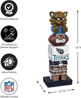 Tennessee Titans 16 Inch Tiki Totem Garden Statue Resin Outdoor Decoration