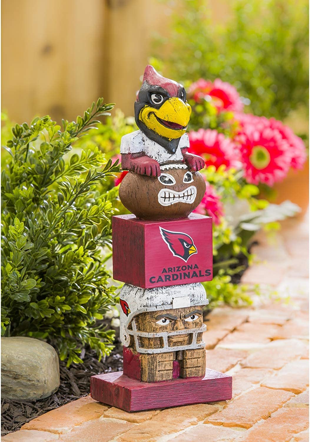 Arizona Cardinals Tiki Totem Garden Statue - 16" Official NFL Outdoor & Indoor Decor