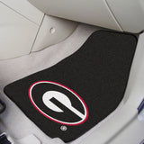 University of Georgia Bulldogs 2-Piece Vehicle Floor Mat Set