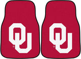 University of Oklahoma Sooners 2-Piece Vehicle Floor Mat Set, 18x27 Inch