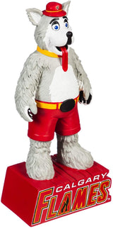 Calgary Flames Mascot Tiki Totem Statue - 12" Official NHL Indoor & Outdoor Decor