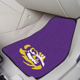 Louisiana State University Tigers 2-Piece Vehicle Floor Mat Set, 18x27 Inch