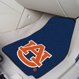 Auburn University Tigers 2-Piece Vehicle Floor Mat Set, 18x27 Inch