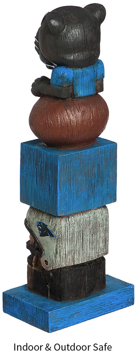 Carolina Panthers Tiki Totem Garden Statue - 16" Official NFL Outdoor & Indoor Decor