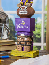 Minnesota Vikings Tiki Totem Garden Statue - 16" Resin Indoor & Outdoor Decor
