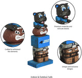 Carolina Panthers Tiki Totem Garden Statue - 16" Official NFL Outdoor & Indoor Decor