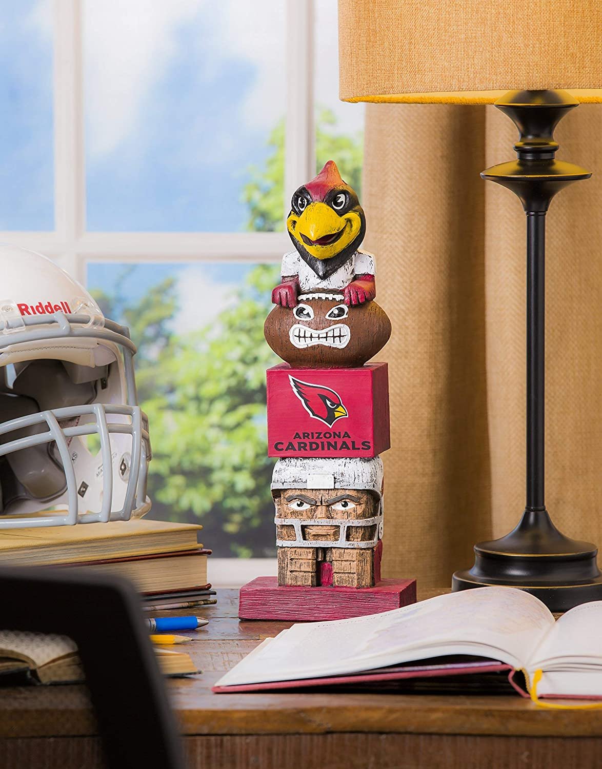 Arizona Cardinals Tiki Totem Garden Statue - 16" Official NFL Outdoor & Indoor Decor