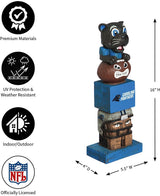 Carolina Panthers Tiki Totem Garden Statue - 16" Official NFL Outdoor & Indoor Decor