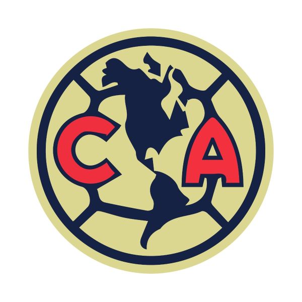 Soccer Wall Decals - Liga MX - Mexico Soccer Team Logos - Club de Futbol America