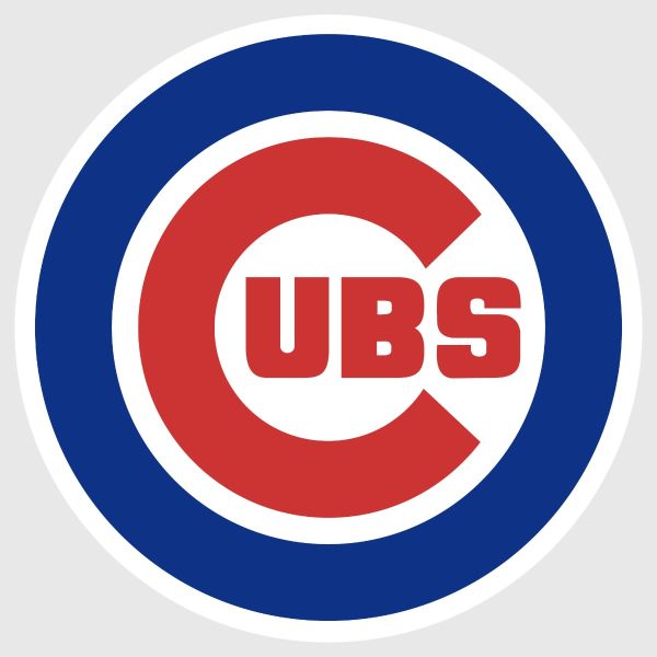 Baseball Wall Decals - Baseball Team Logos - Chicago Cubs Logo