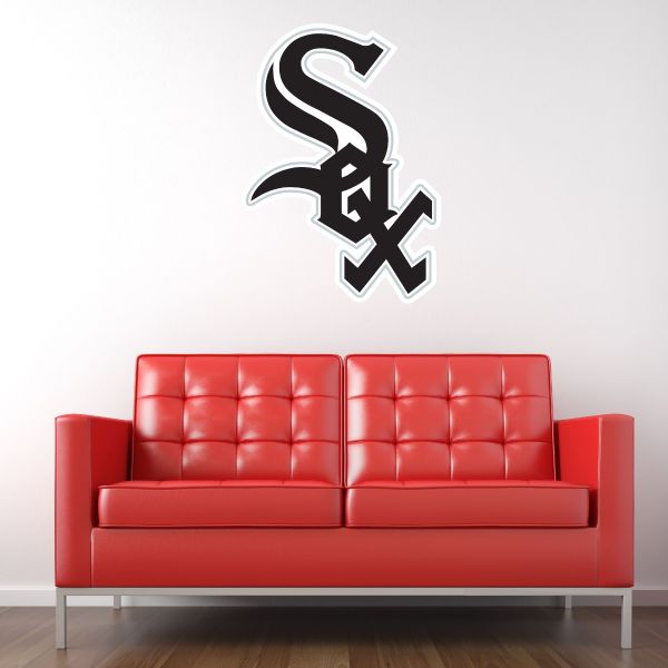 Baseball Wall Decals - Baseball Team Logos - Chicago White Sox