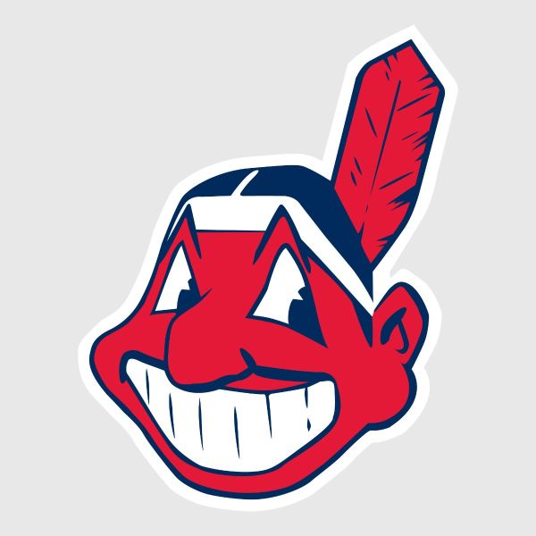 Baseball Wall Decals - Baseball Team Logos - Cleveland Indians