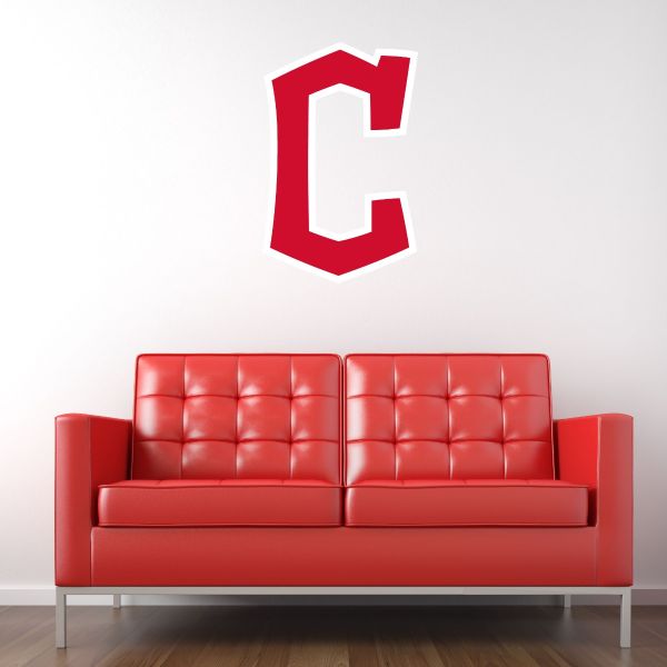 Baseball Wall Decals - Baseball Team Logos - Cleveland Guardians Cap Insignia