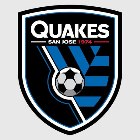 Soccer Wall Decals - Soccer Team Logos - San Jose Earthquakes