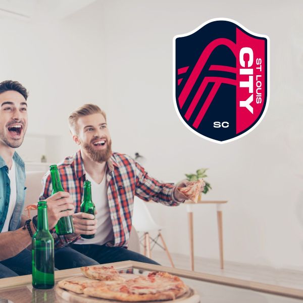 Soccer Wall Decals - Soccer Team Logos - St Louis City Soccer Club