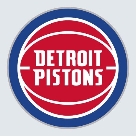 Basketball Wall Decals - Basketball Team Logos - Detroit Pistons