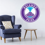 Soccer Wall Decals - Soccer Team Logos - Orlando Pride
